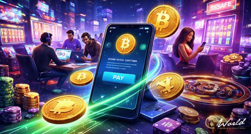 Paysafe美国iGaming加密货币支付服务概念图