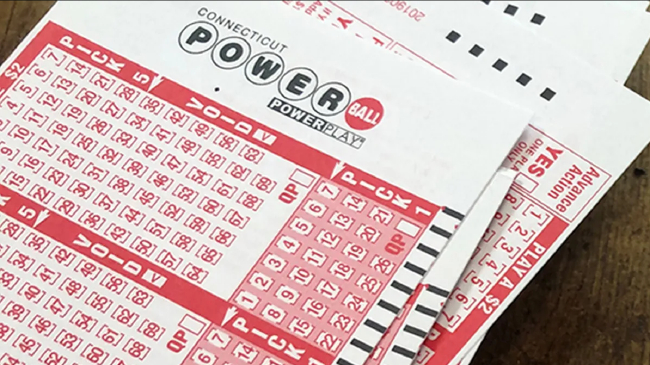 美国强力球Powerball彩票投注单特写