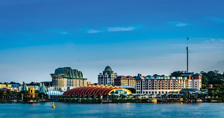 圣淘沙名胜世界海滨综合度假村外景图