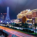 澳门金沙中国综合度假村夜景