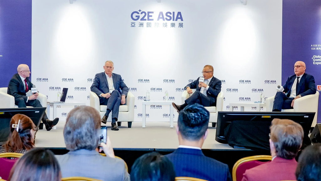 G2E Asia论坛现场行业领袖讨论澳门及亚洲综合度假村市场趋势