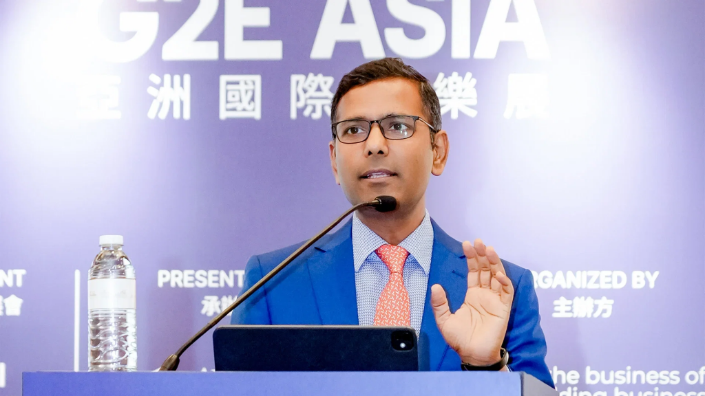 G2E Asia会议现场嘉宾发表演讲，聚焦亚洲博彩与综合度假村数字化发展