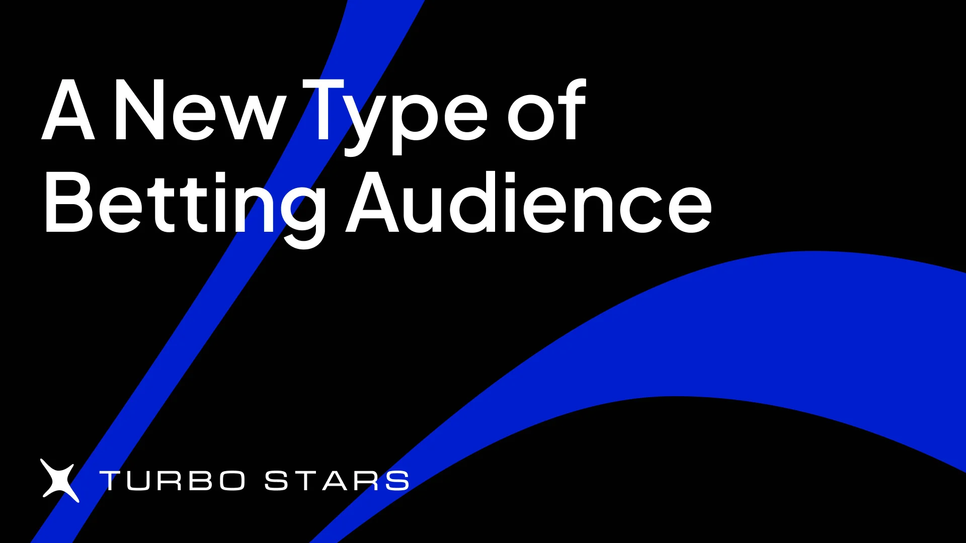 Turbo Stars报告封面图，标题显示新型博彩受众正在形成