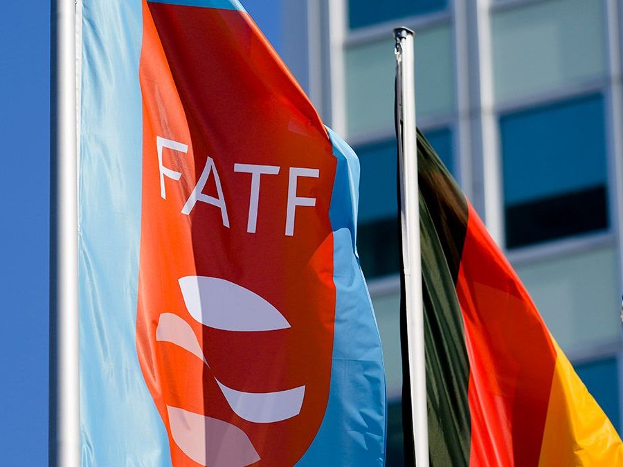 金融行动特别工作组FATF旗帜,代表菲律宾反洗钱改革与国际评估压力