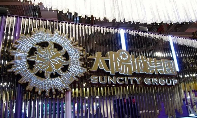 太阳城集团招牌，法院认定涉案赌债应归澳门博彩中介太阳城所有